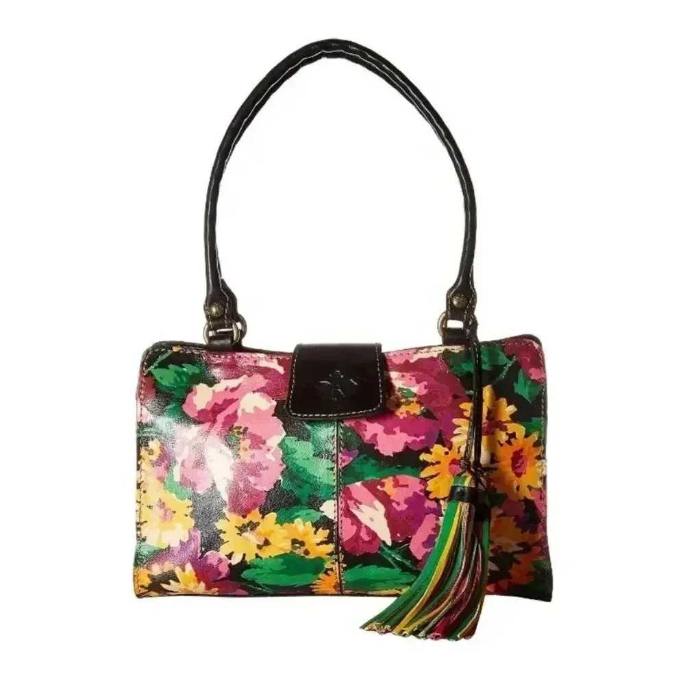 Patricia Nash Rienzo Floral Shoulder Handbag